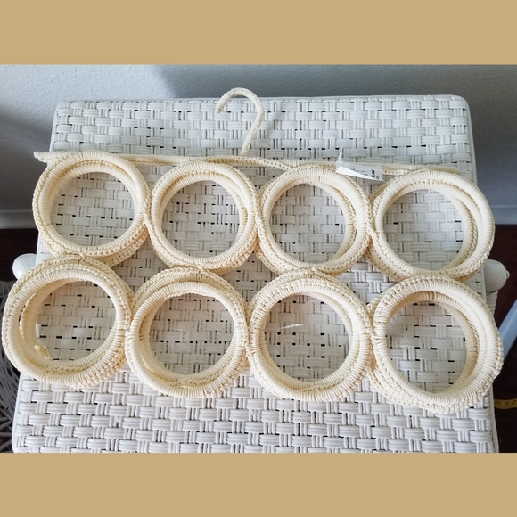 IKEA Other - IKEA Raffia Scarf Circle Holder IKEA Other - IKEA Raffia Scarf Circle Holder
